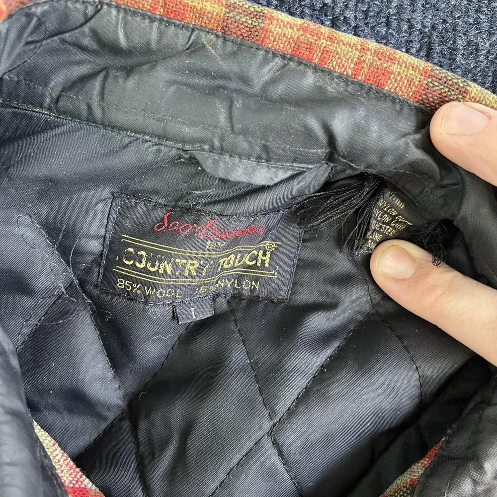 Sportswear Country Touch Northern Explorer Jackets Mens L M‎ Plaid Flannel Lot